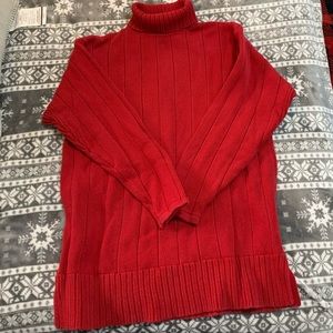 Eddie Bauer oversized, heavy weight sweater. Size M